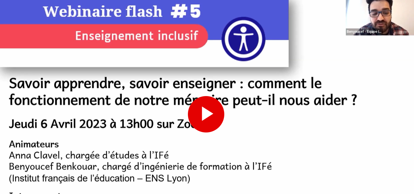Featured image for “Capsules vidéo sur la pédagogie inclusive”
